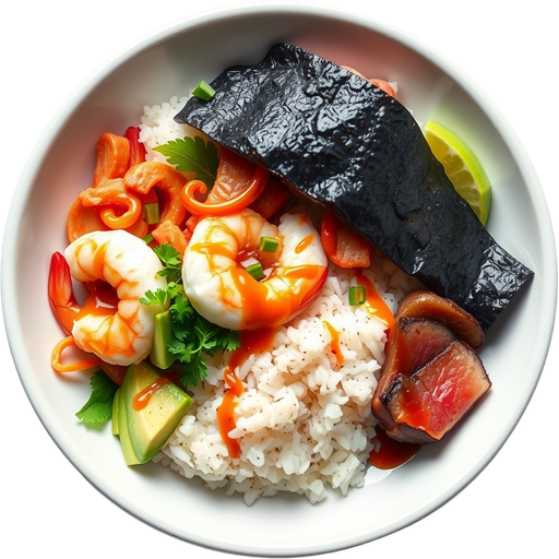 Mar y Tierra Sushi dish