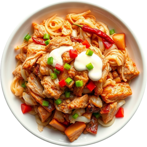 Pork Sisig dish