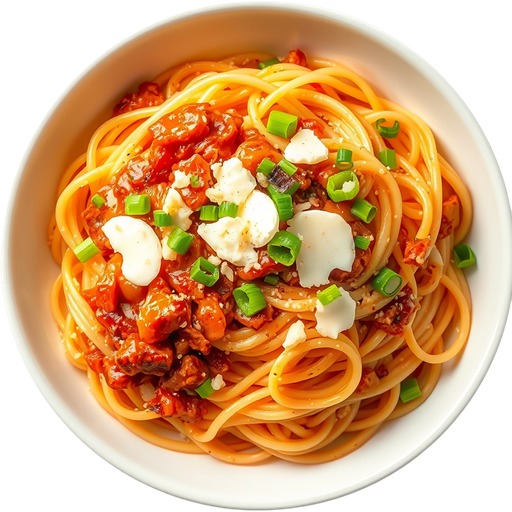 Kimchi Pasta dish