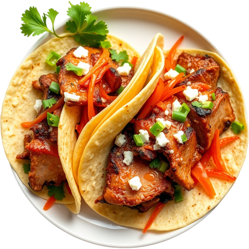 Keto Pork Belly Tacos dish