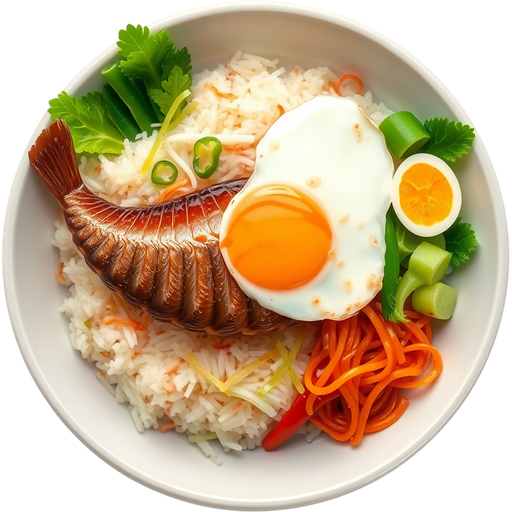 Eel Bibimbap Hot Plate dish
