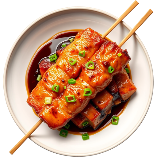 Yakitori Pork Belly dish