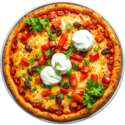 Mexican Pizza dish