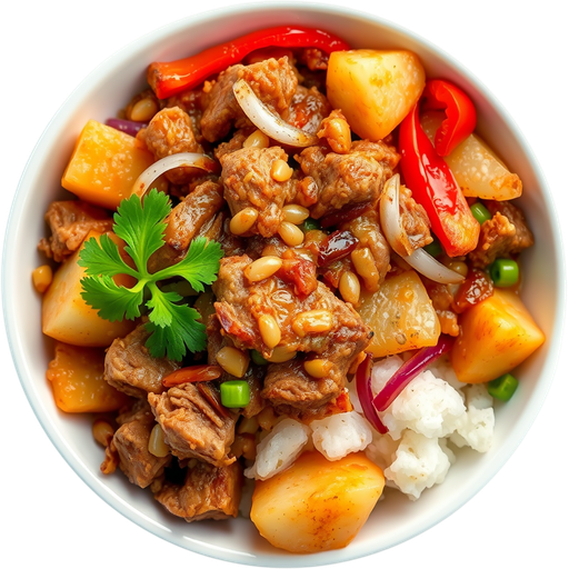 Kalua Pork Hash dish