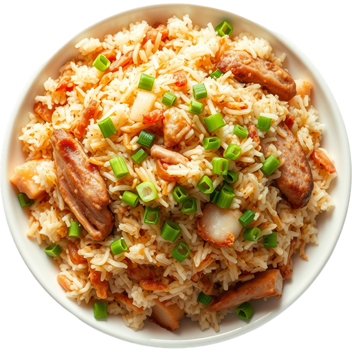 Shredded Pork Rice dish