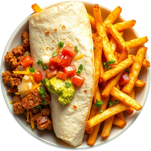 California Burrito dish