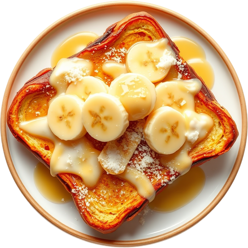 Banana Pudding French Toast dish