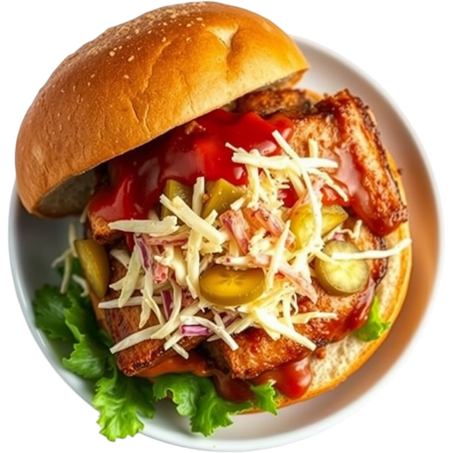 Pork Shoulder Sandwich dish