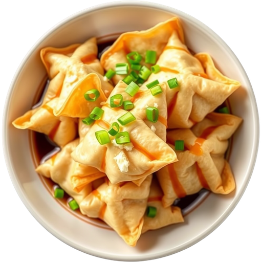 Cream Cheese Wontons dish
