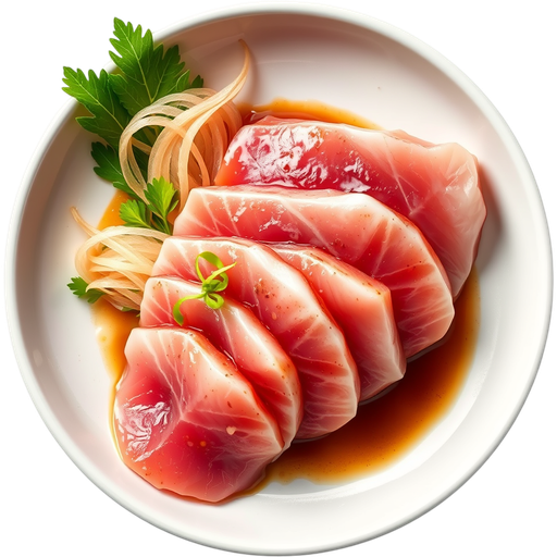 Chutoro Sashimi dish