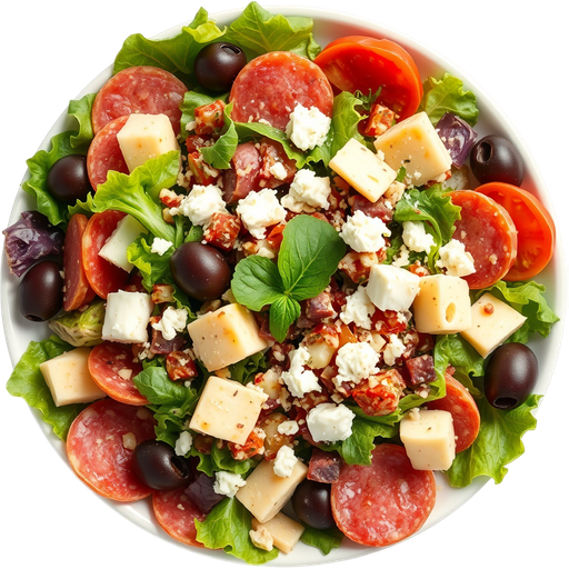 Antipasto Salad dish