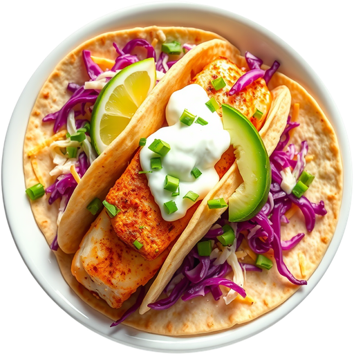 Ensenada Fish Taco dish