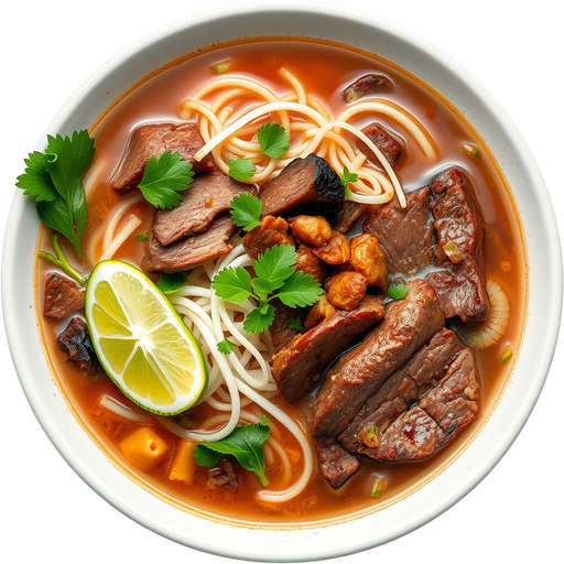 Beef Pho with Brisket dish