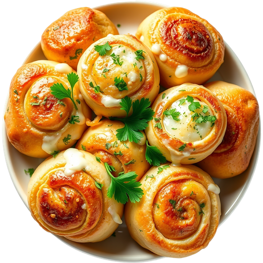 Garlic Cheese Rolls dish