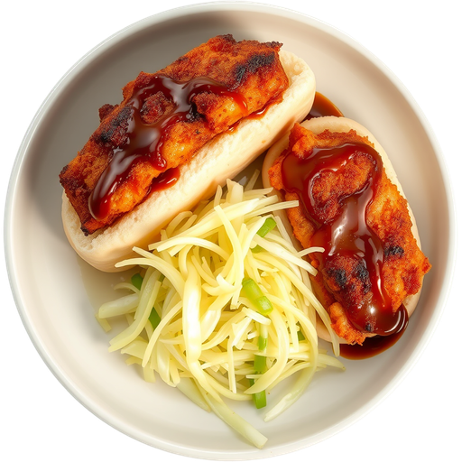 Katsu Buns dish