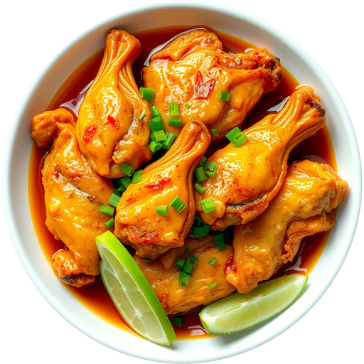 Vietnamese Nuoc Mam Wings dish
