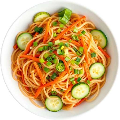 Cold Noodle Salad dish