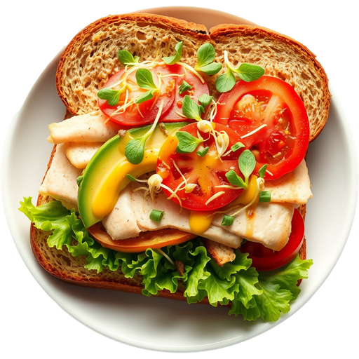 Good Day Sandwich dish
