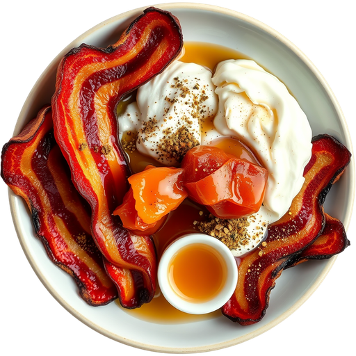 Bacon Flight dish