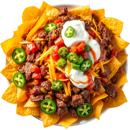 Carne Asada Super Nachos dish