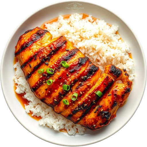 Charbroiled Teri Chicken Breast Plate dish