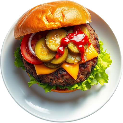 American Burger dish
