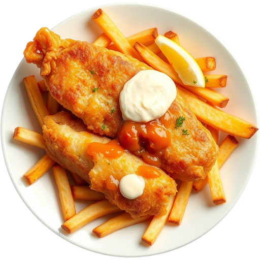 Fish and Chips dish