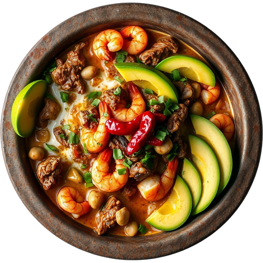 Molcajete Azteca dish