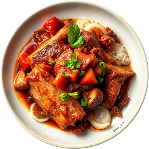 Mama's Pibil Pork dish