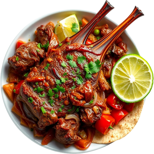 Lamb Barbacoa dish
