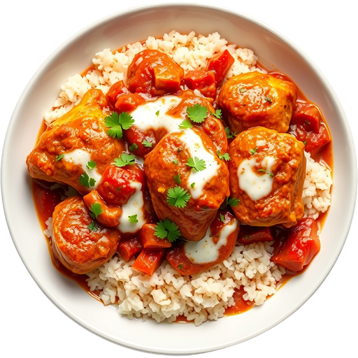Chicken Tikka Masala dish