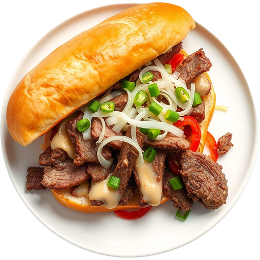 Philly Cheesesteak Sandwich dish