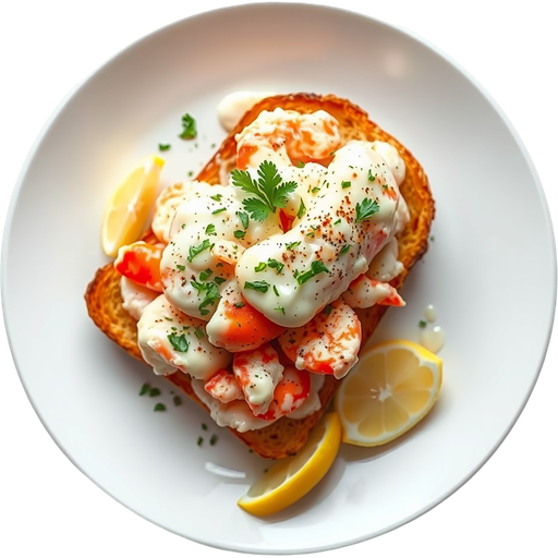 Lobster Toast dish