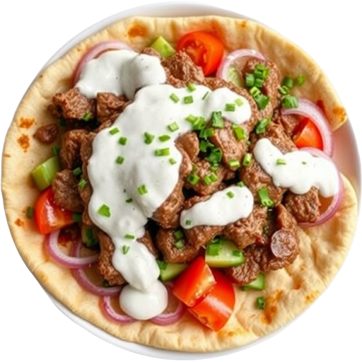 Lamb Gyro Plate dish