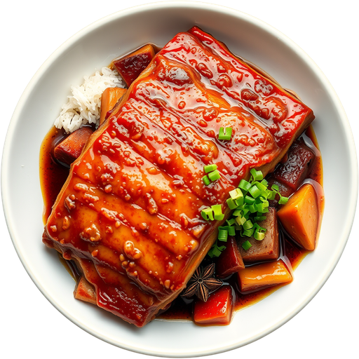 Braised Pork Belly dish