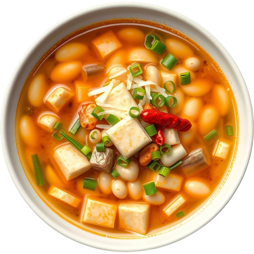 Soy Bean Soup dish