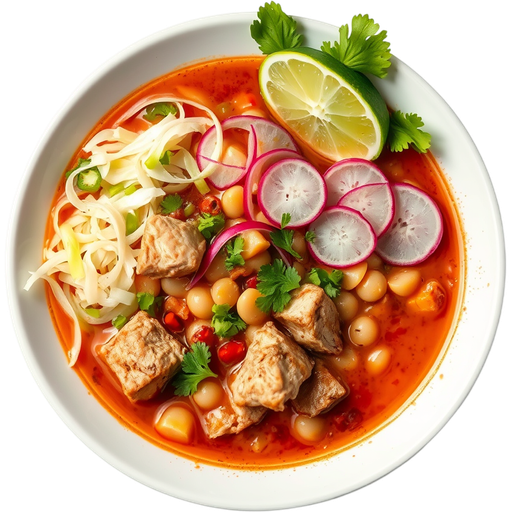 Pozole dish