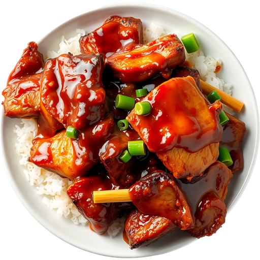 B.B.Q. Pork dish