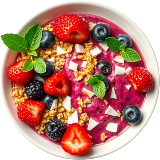 Banner Berries Acai Bowl dish
