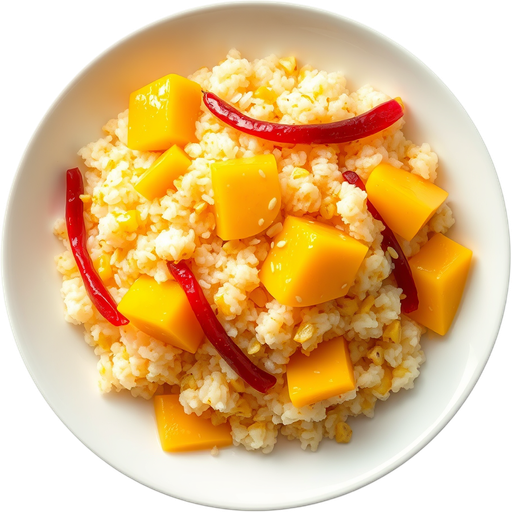 Mango Sticky Rice dish