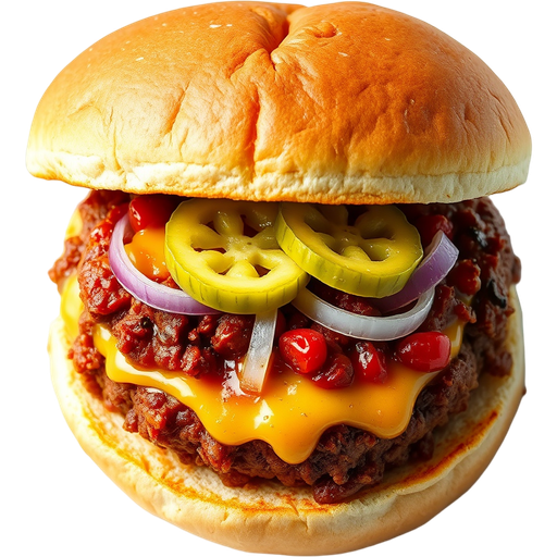 Chili Cheese Burger dish