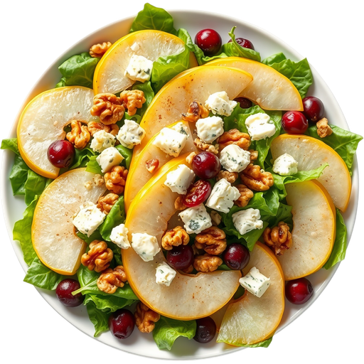 Pear Salad dish