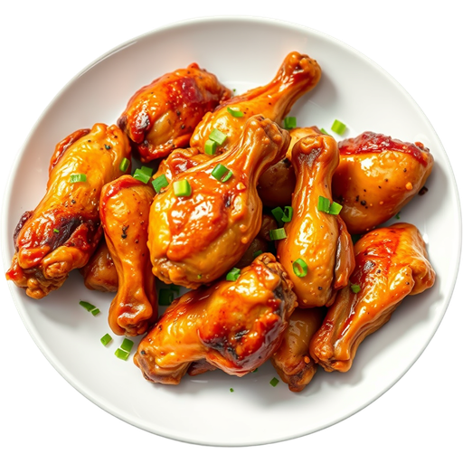 Baked Wings dish