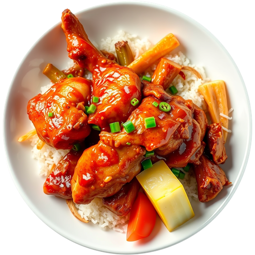 Spicy Chicken Galbi dish