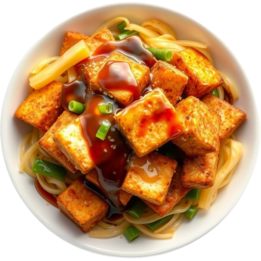 Deep Fried Tofu dish