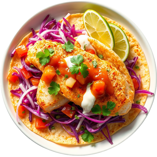 Fish Taco dish