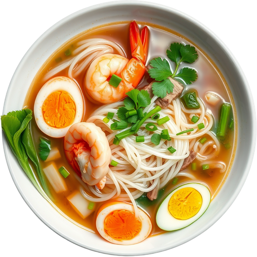 House Special Noodle Soup Hu Tieu Nam Vang dish