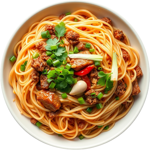 Dry Noodles dish