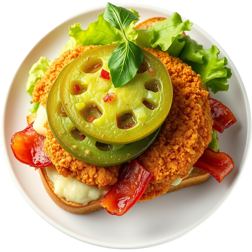 Fried Green Tomato Sandwich dish