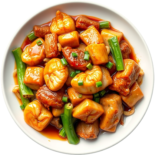 Garlic Chicken/Pork/Beef/Shrimp/Tofu dish